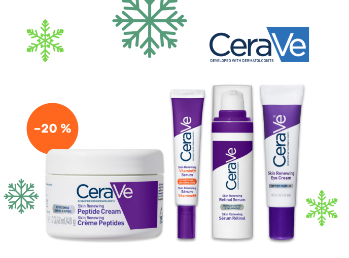 Sleva 20 % na dermokosmetiku CeraVe
