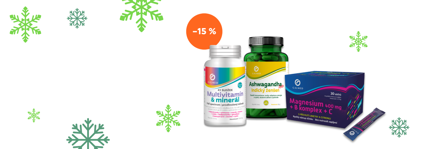 Sleva 15 % na doplňky stravy