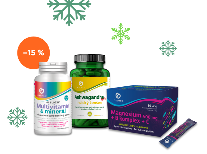 Sleva 15 % na doplňky stravy