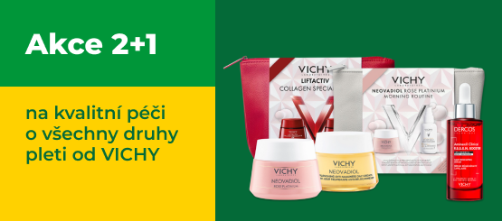 Akce 2+1 ZDARMA na Vichy