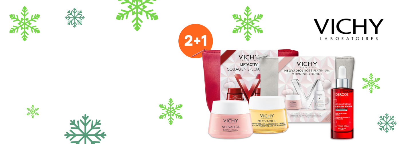 Akce 2+1 ZDARMA na Vichy