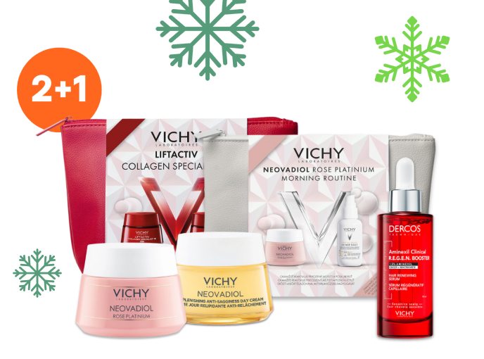 Akce 2+1 ZDARMA na Vichy