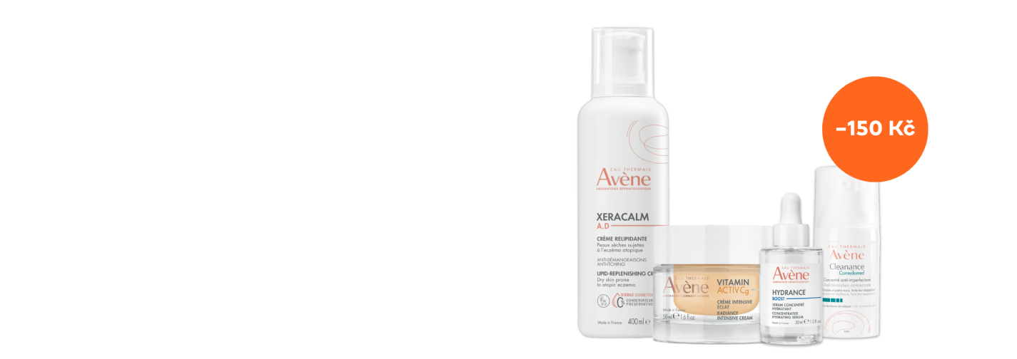 Sleva 150 Kč na Avène při nákupu nad 390 Kč