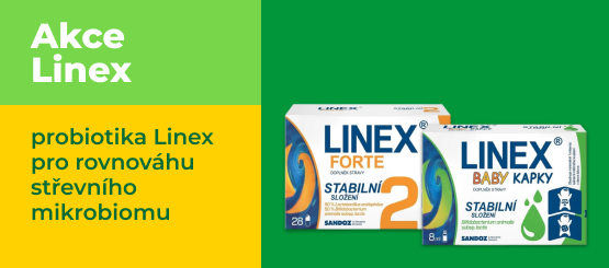 Probiotika Linex ve výhodné akci