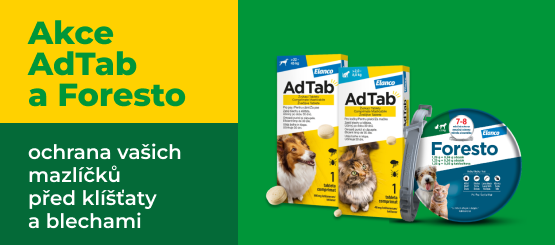 AdTab a Foresto: spolehlivá ochrana pro vašeho psa a kočku!