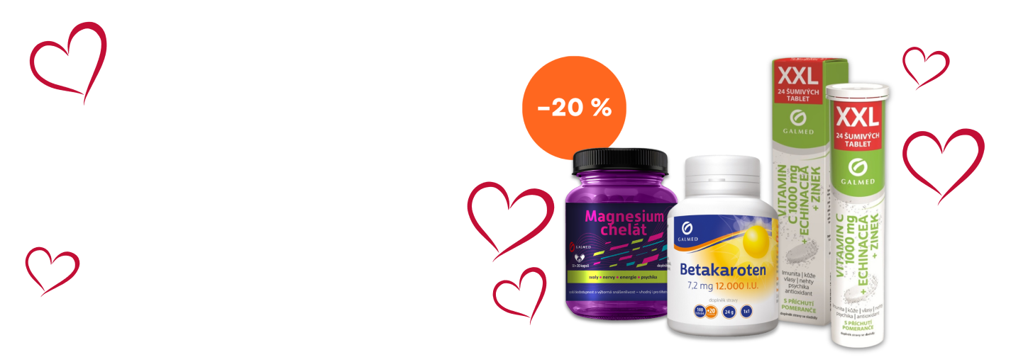 Doplňky stravy značky Galmed