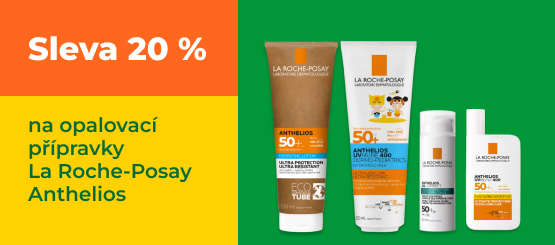 La Roche-Posay Anthelios: sleva až 20 % na opalovací přípravky