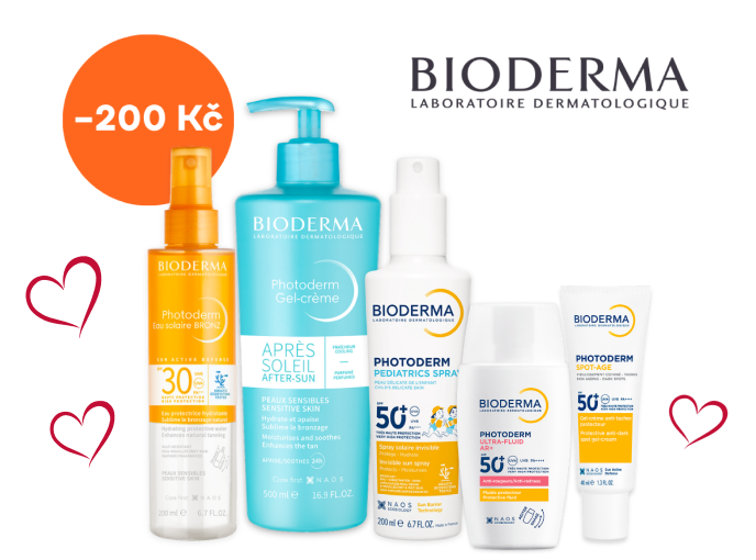Sleva 200 Kč na produkty Bioderma Photoderm!