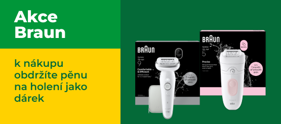 Braun: dárek zdarma k nákupu