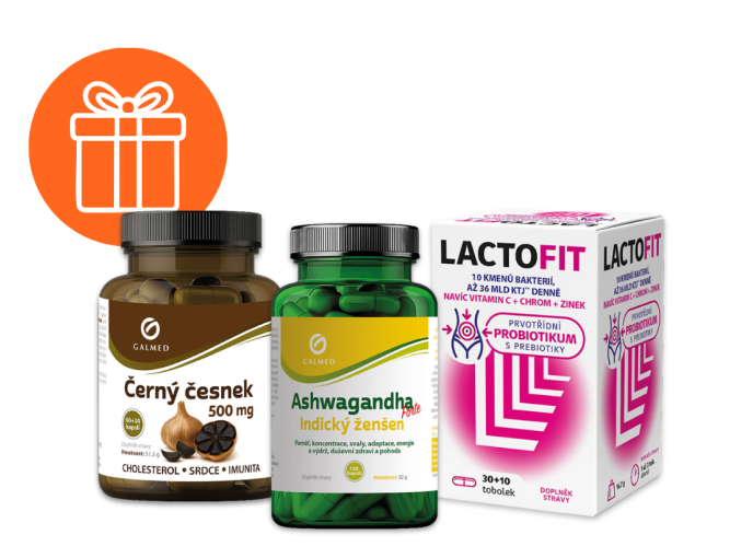 Doplňky stravy značky Galmed