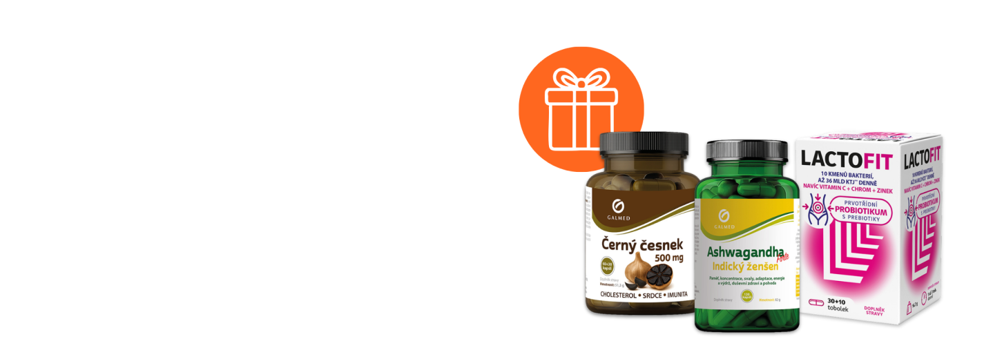 Doplňky stravy značky Galmed
