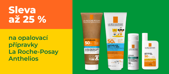 La Roche-Posay Anthelios: sleva až 25 % na opalovací přípravky