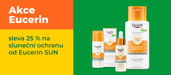 Eucerin SUN: sleva 25 % na opalovací přípravky