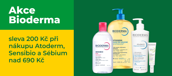 Bioderma Atoderm, Sensibio a Sébium: sleva 200 Kč na přípravky