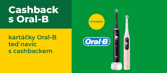 Chytrá volba: Oral-B s cashbackem