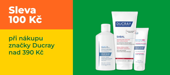 Ducray: sleva 100 Kč na přípravky