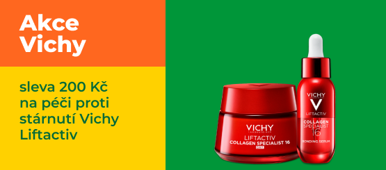 Vichy Liftactiv: sleva 200 Kč na anti-age přípravky