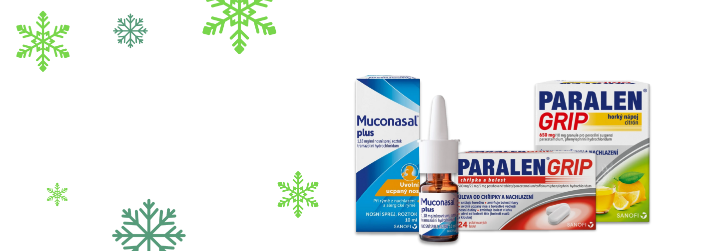 Pomocníci při chřipce a rýmě