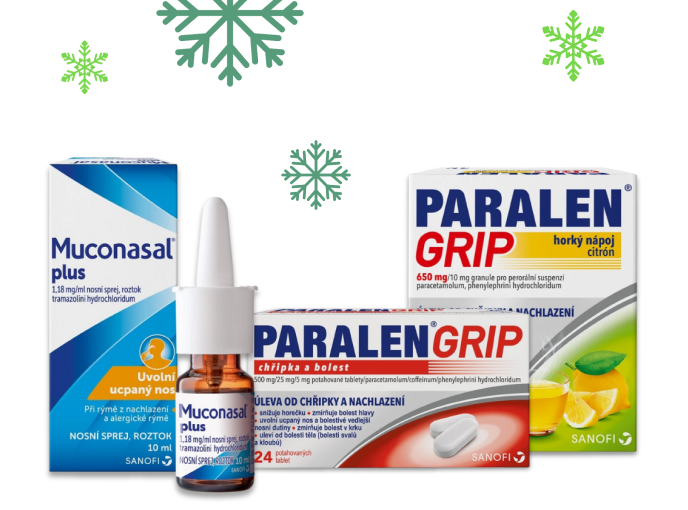 Pomocníci při chřipce a rýmě