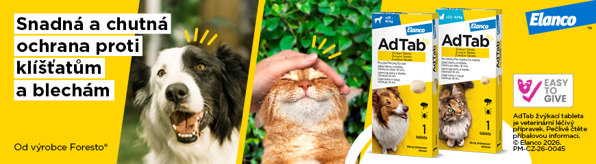 Žvýkací tablety proti klíšťatům a blechám pro psy
