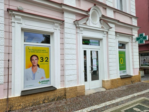 Lemon lékárna - Vysoké Mýto - U Zlatého orla, Bří Škorpilů 19