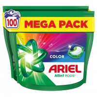 Ariel Color Allin1 gelové kapsle na praní sáček 100ks