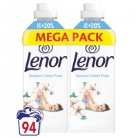 Lenor Sensitive Cotton Fresh aviváž 2x987ml