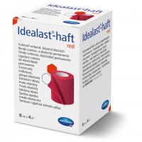 Idealast-haft Color obinadlo elastické  červené 8cmx4m 1ks