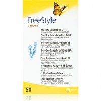 Freestyle Lancets sterilní lancety velikost 28, 50ks