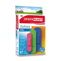 3m Spofaplast 606 Duhový mix 17ks