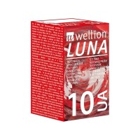 Wellion Luna testovací proužky kyselina močová 10ks