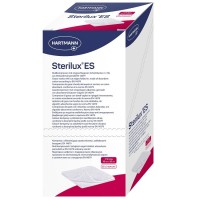 Sterilux ES Kompresní gáza nesterilní 17 vláken 8 vrstev 10x20cm 100ks