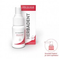 Herbadent Profesionální sprej na dásně s chlorhexidinem 25 ml