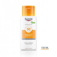 Eucerin Sun Sensitive protect SPF 50+ extra lehké mléko na opalování 150 ml