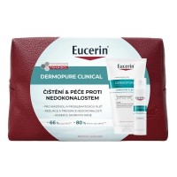 Eucerin DermoPure Clinical exfoliační čisticí gel + fluid s trojitým účinkem Vánoce 2025