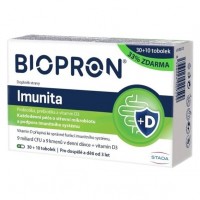Biopron Imunita probiotika a prebiotika + vitamin D 30+10 tobolek zdarma