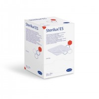 Sterilux ES Kompresní gáza nesterilní 17 vláken 8 vrstev 7,5x7,5cm 100ks