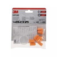 3m Chrániče sluchu zátkové s úložným boxem 8ks