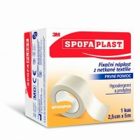 3m Spofaplast 732 Fixační náplast z netkaná textilie 5mx25mm