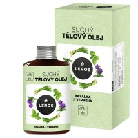 Leros Suchý tělový olej bazalka & verbena 100 ml