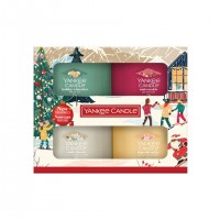 Yankee Candle dárková sada 4 vonných svíček