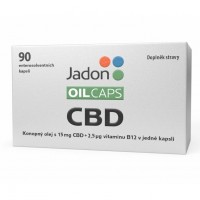 Jadon Oil Caps konopný olej 15mg CBD + Vitamin B12 90 kapsli