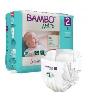 Bambo Nature 2 dětské plenkové kalhotky 3-6kg 30ks