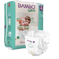 Bambo Nature 4 dětské plenkové kalhotky 7-14kg 24ks