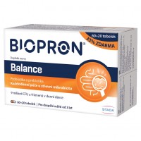 Biopron Balance probiotika 60+20 tobolek