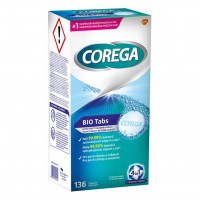 Corega Bio Tabs čisticí tablety 136ks