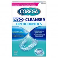 Corega Pro Cleanser Orthodontics čistící tablety 30ks