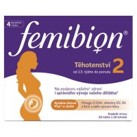 Femibion 2 Těhotenství 28 tablet + 28 tobolek