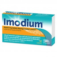 Imodium RAPID 2 mg tablety dispergovatelné v ústech 12 ks