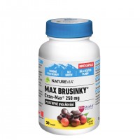 Naturevia Max Brusinky Cran-max 30 kapslí